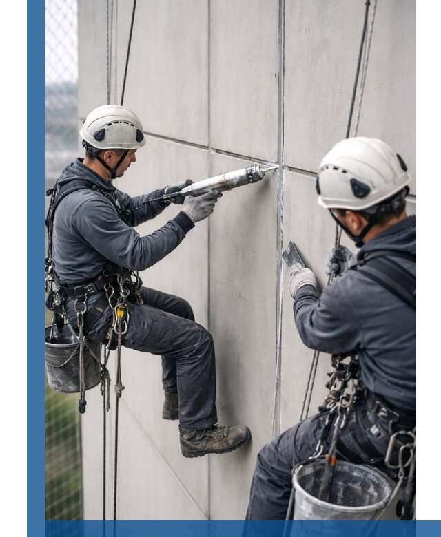 Первичная герметизация швов фасадов и кровель в Когалыме