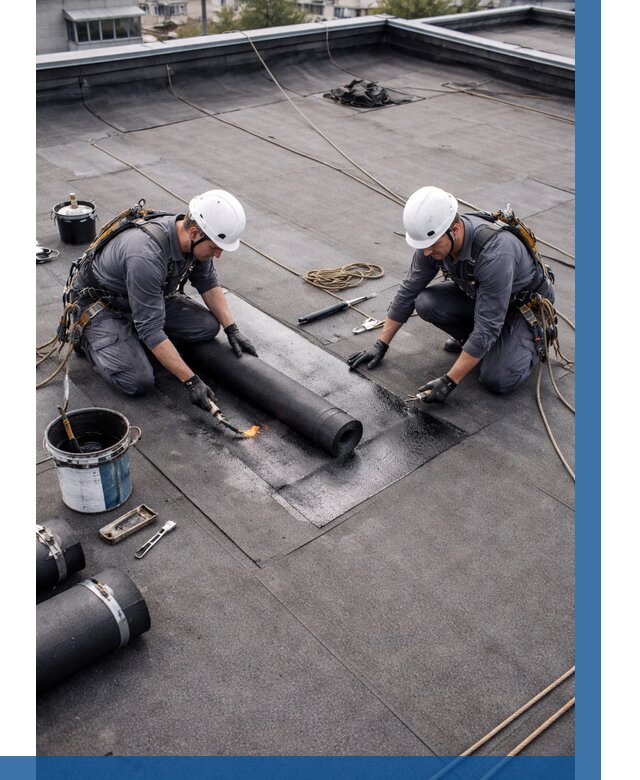 Ремонт мягкой кровли под ключ в Когалыме от 724 р. | ВЫСОТНИК-Кгл