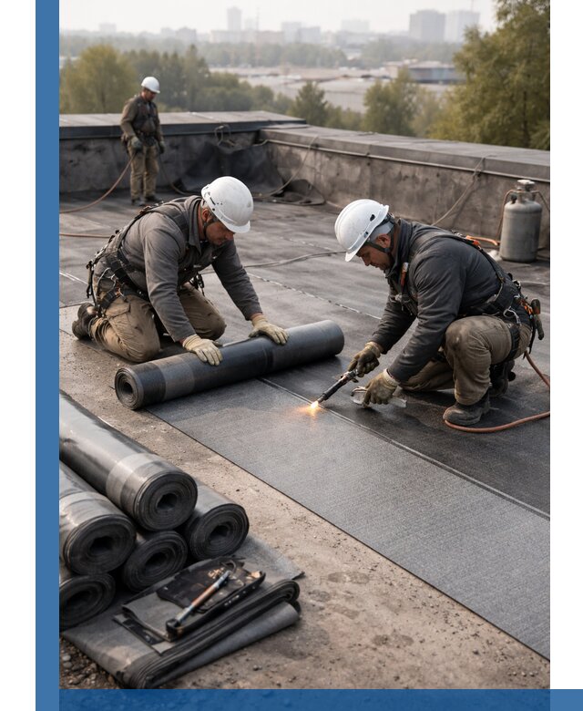 Монтаж мягкой кровли в Когалыме профессионально и надежно