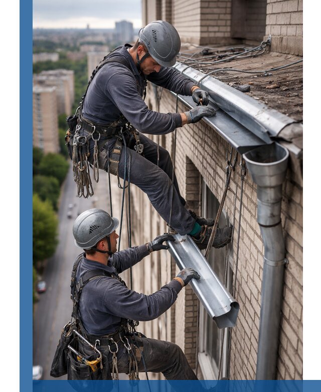 Ремонт водосточных желобов в Когалыме, быстро и качественно