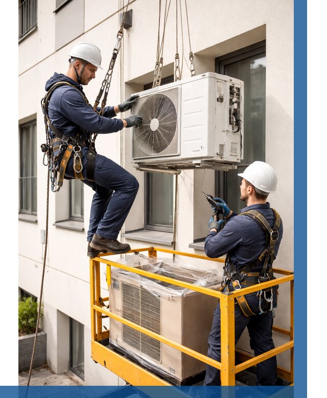 Демонтаж внешнего блока кондиционера в Когалыме от 3618 р. | ВЫСОТНИК-Кгл