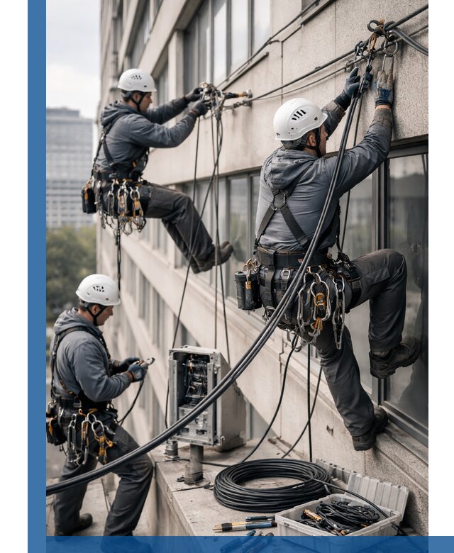 Прокладка оптоволоконного кабеля в Когалыме под ключ с тестированием