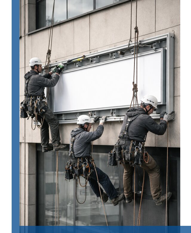 Профессиональный монтаж светового короба под ключ в Когалыме