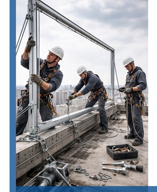 Монтаж крышных рекламных конструкций под ключ в Когалыме