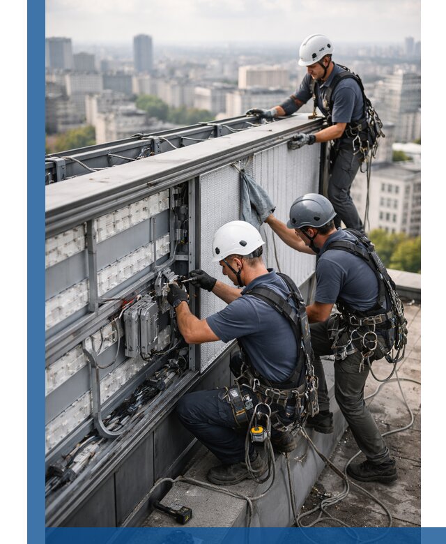 Профессиональное обслуживание крышной рекламы в Когалыме под ключ