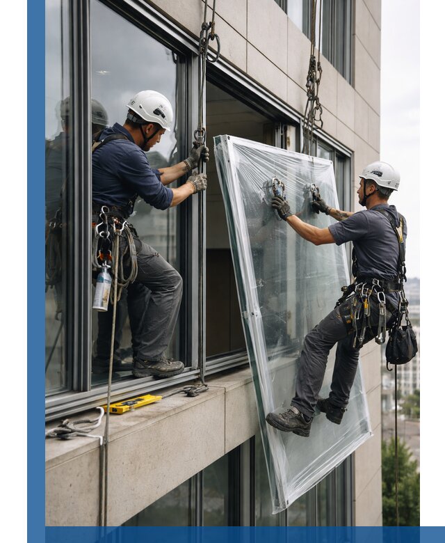 Профессиональная замена стекла в витраже в Когалыме с гарантией
