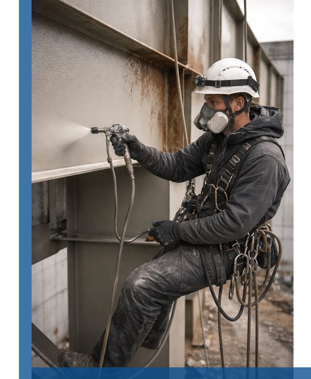 Антикоррозионная покраска металлических конструкций в Когалыме