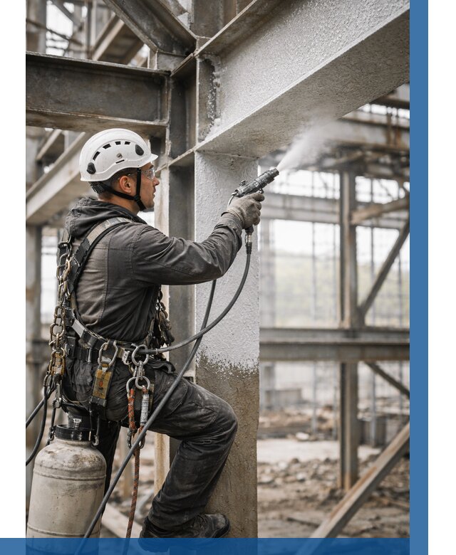 Огнезащита металлоконструкций от 775 р. | ВЫСОТНИК-Кгл в Когалыме