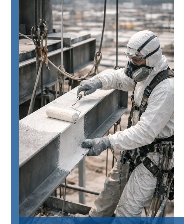 Профессиональная огнезащитная обработка металлоконструкций в Когалыме