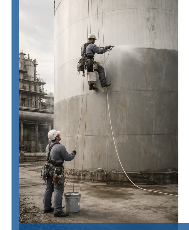 Покраска стальных резервуаров и емкостей в Когалыме профессионально