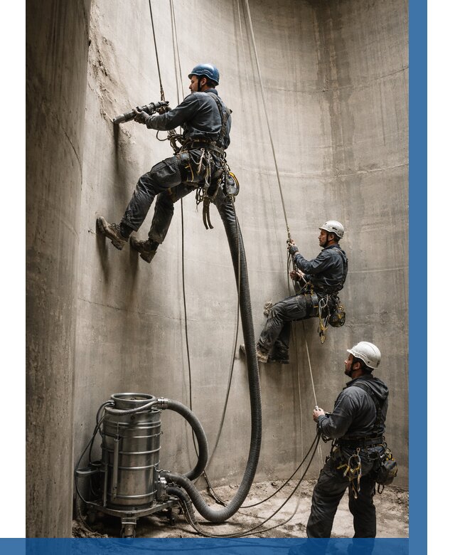 Зачистка силосов в Когалыме от 4652 р. Договор и смета ВЫСОТНИК-Кгл