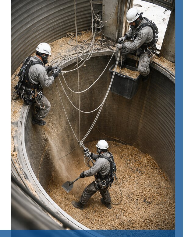 Чистка зерновых бункеров в Когалыме от 12406 р. | ВЫСОТНИК-Кгл