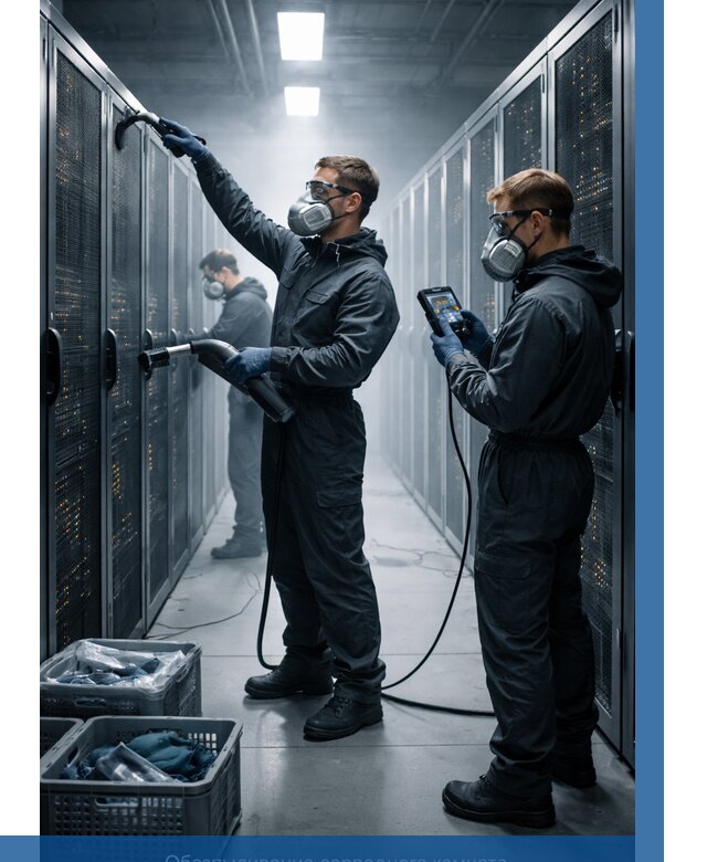 Обеспыливание серверной комнаты в Когалыме от 4652 р. | ВЫСОТНИК-Кгл