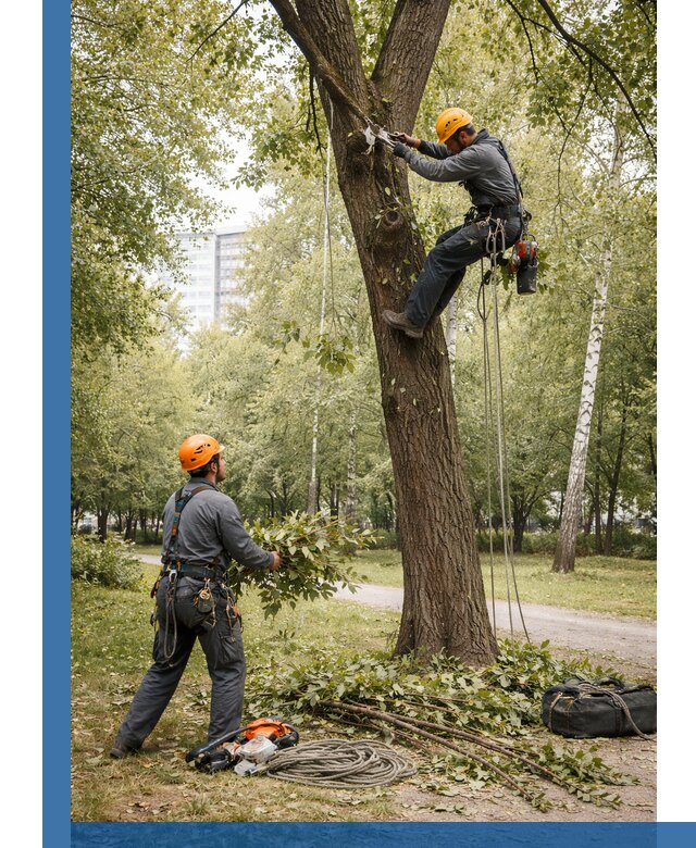 Санитарная обрезка деревьев в Когалыме, профессионально и безопасно