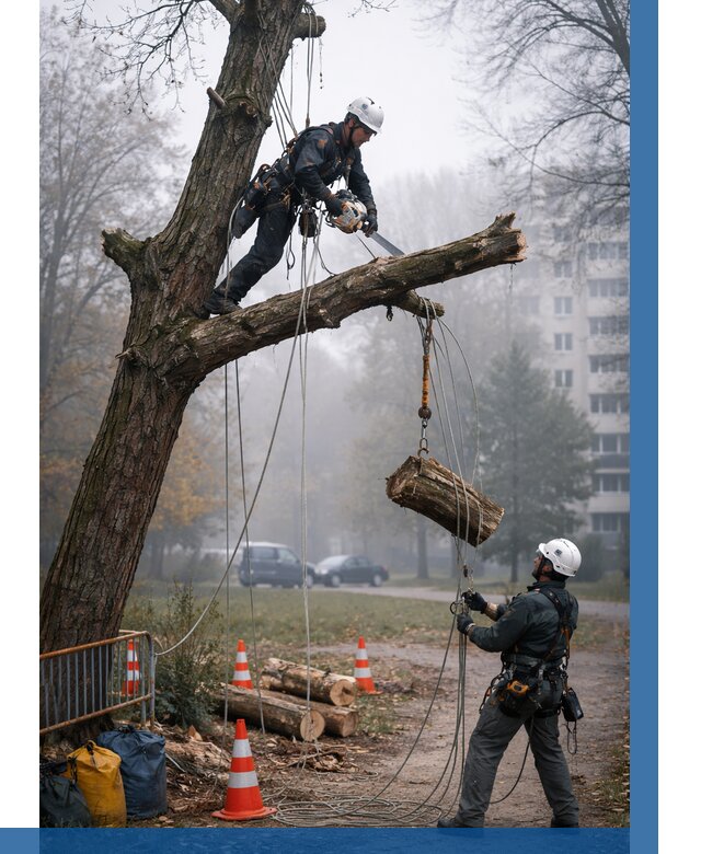 Удаление аварийных деревьев в Когалыме от 15507 р. | ВЫСОТНИК-Кгл