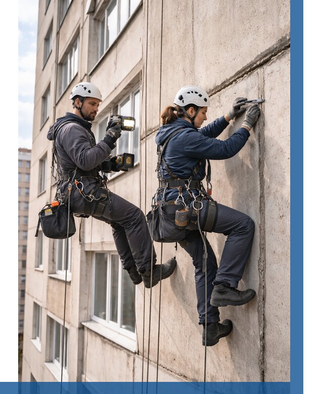 Обследование межпанельных швов в Когалыме от 1861 р. | ВЫСОТНИК-Кгл